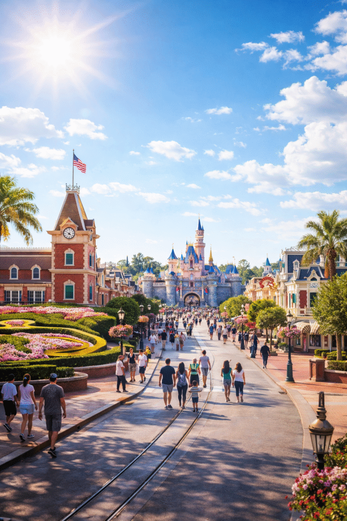 Disneyland California weather in 2026