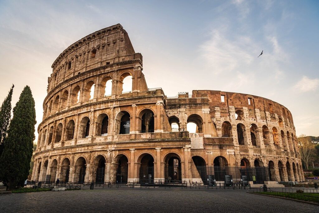 Colosseum at Sunse