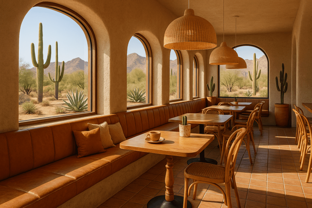 DESERT INSPIRED CAFE