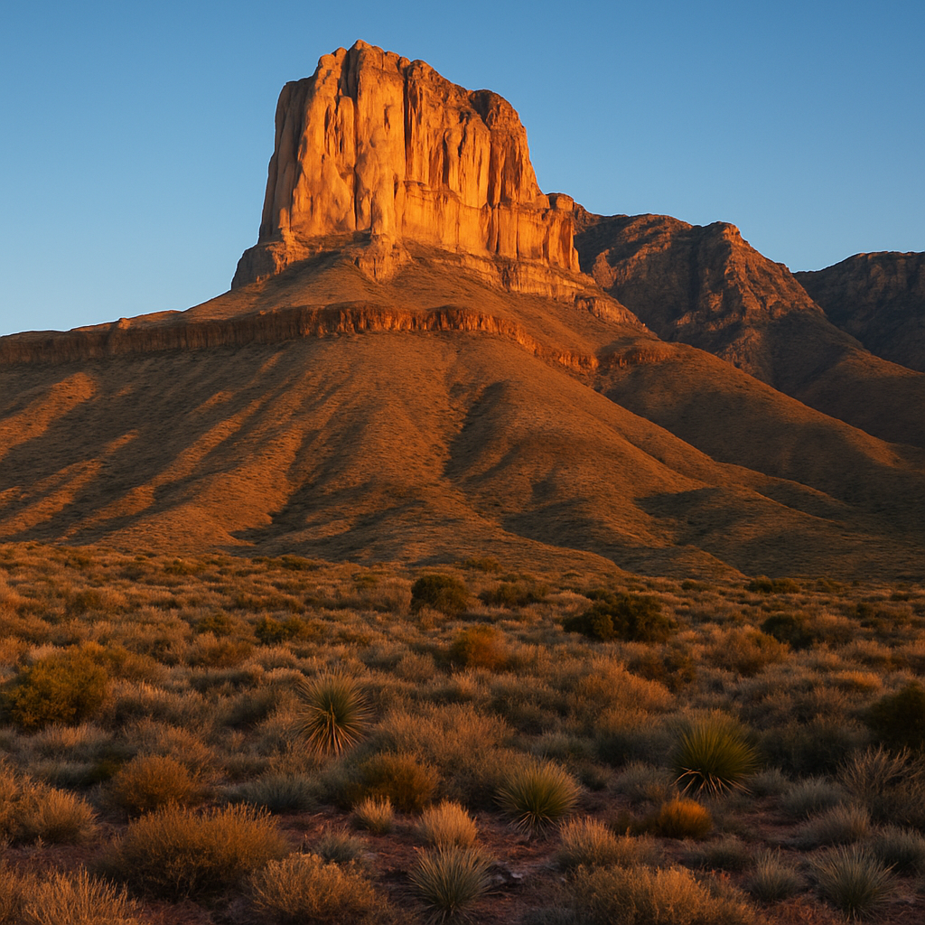 Guadalupe Mountains National Park sunrise