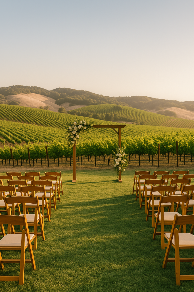 vineyard ceremony