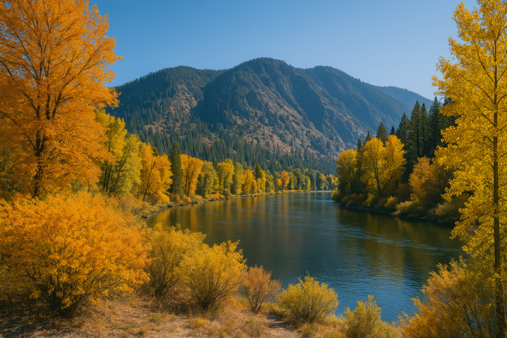 Leavenworth Washington fall colors