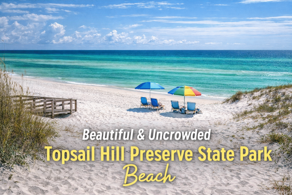Topsail Hill Preserve State Park camping beach and dunes