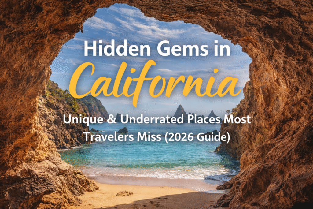 hidden gems of california