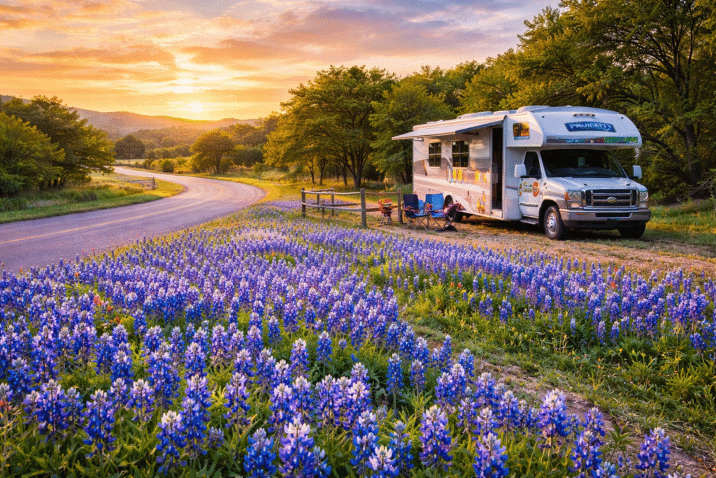 Texas Bluebonnets RV Road Trip: The Cheapest Spring Wildflower Guide (2026) 3 Texas Bluebonnets rv road trip