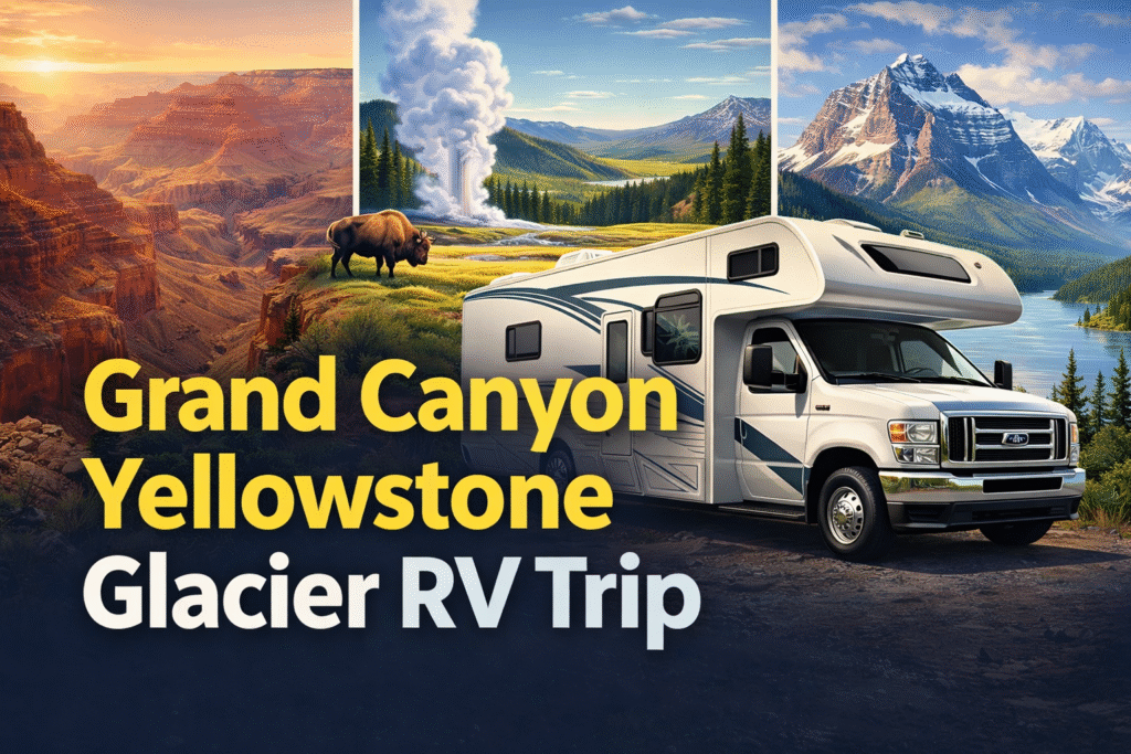 GRAND CANYON YELLOWSTONE GLACIER RV