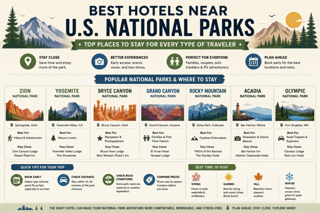 Hotels Near National Parks USA