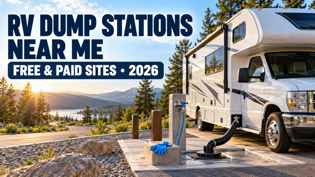 RV DUMP STATIONS NEAR ME 2026